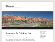 Tablet Screenshot of bikerscum.org